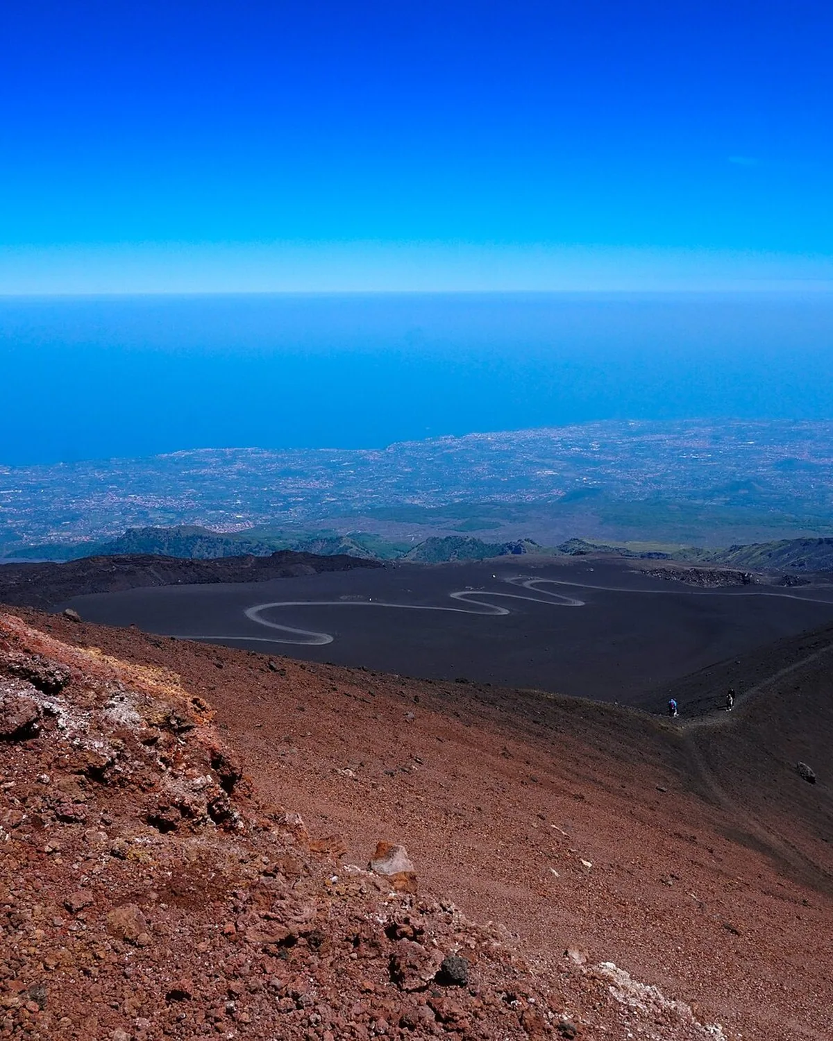 Catânia e o Etna
